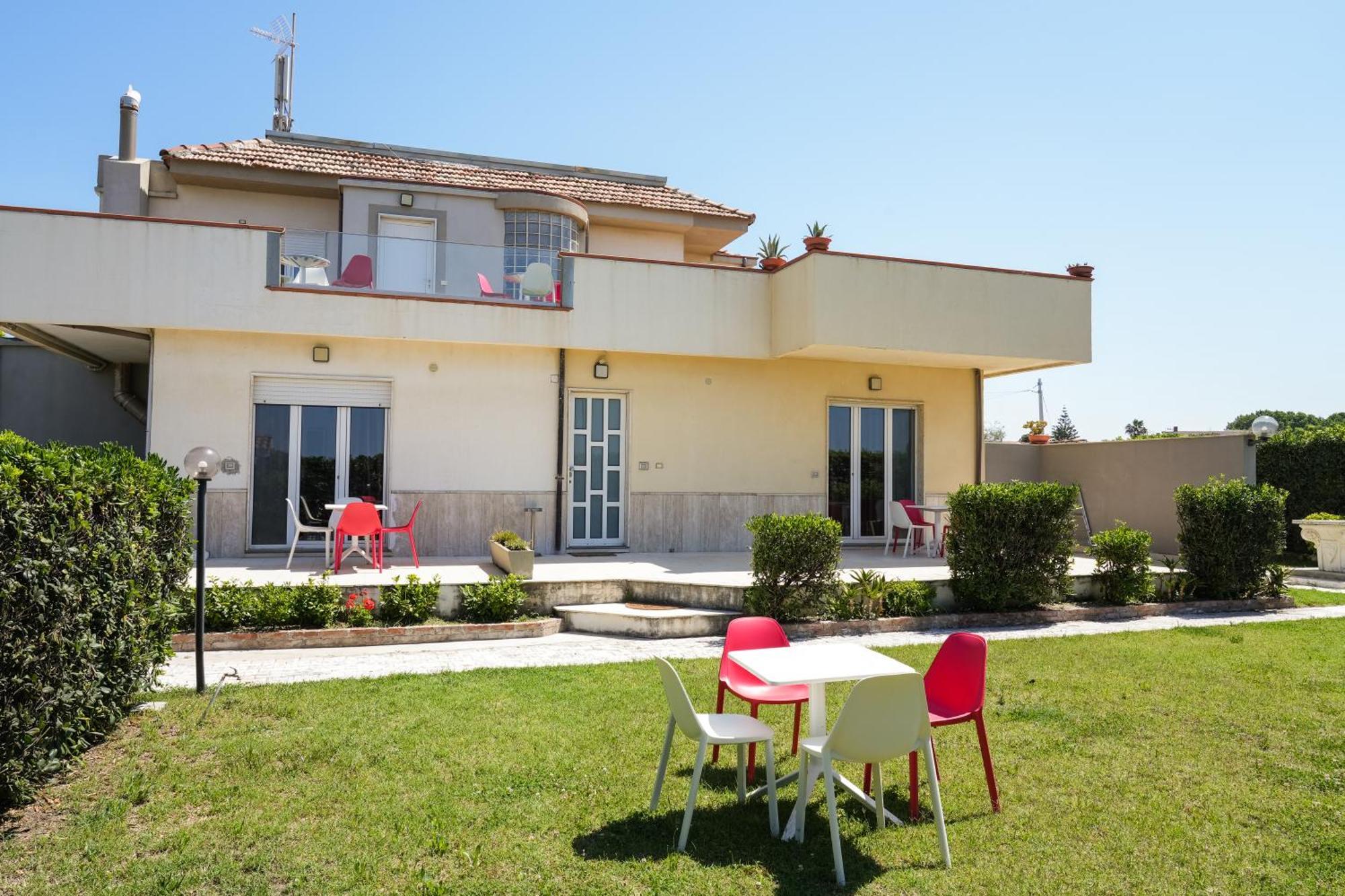 Villa Miramare Pontecagnano Exteriör bild