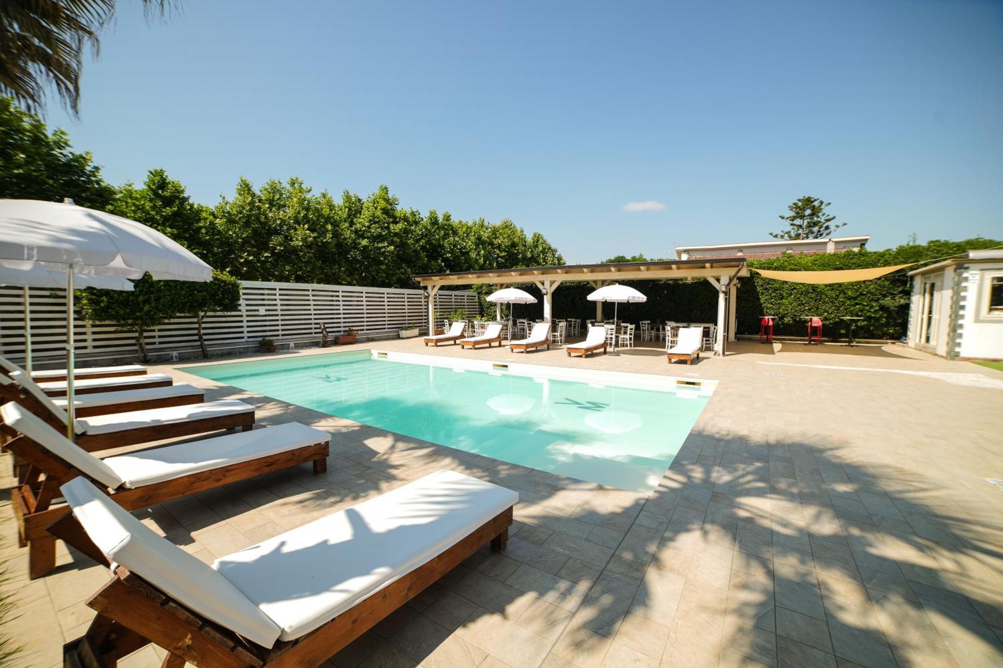 Villa Miramare Pontecagnano Exteriör bild