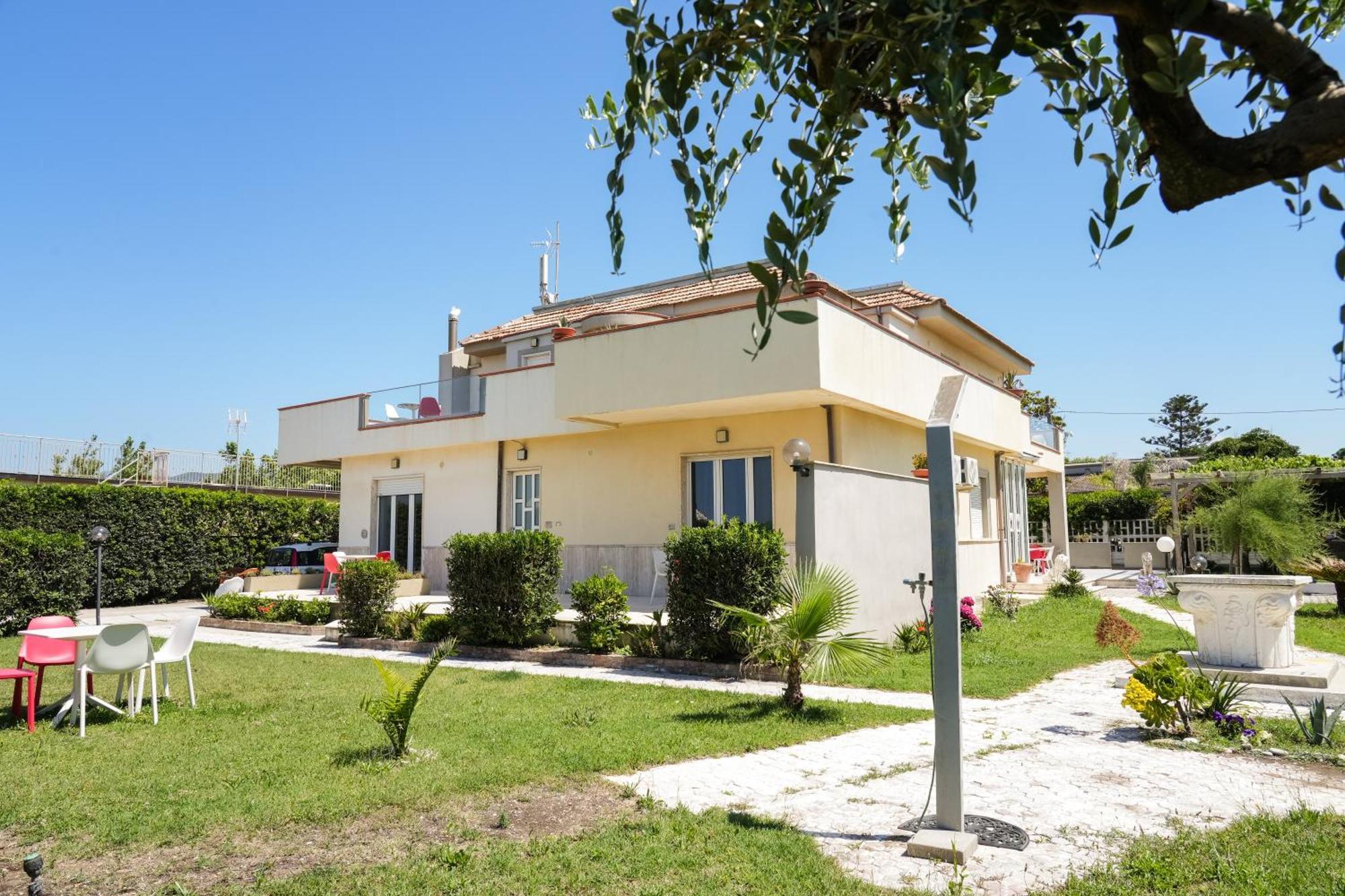Villa Miramare Pontecagnano Exteriör bild