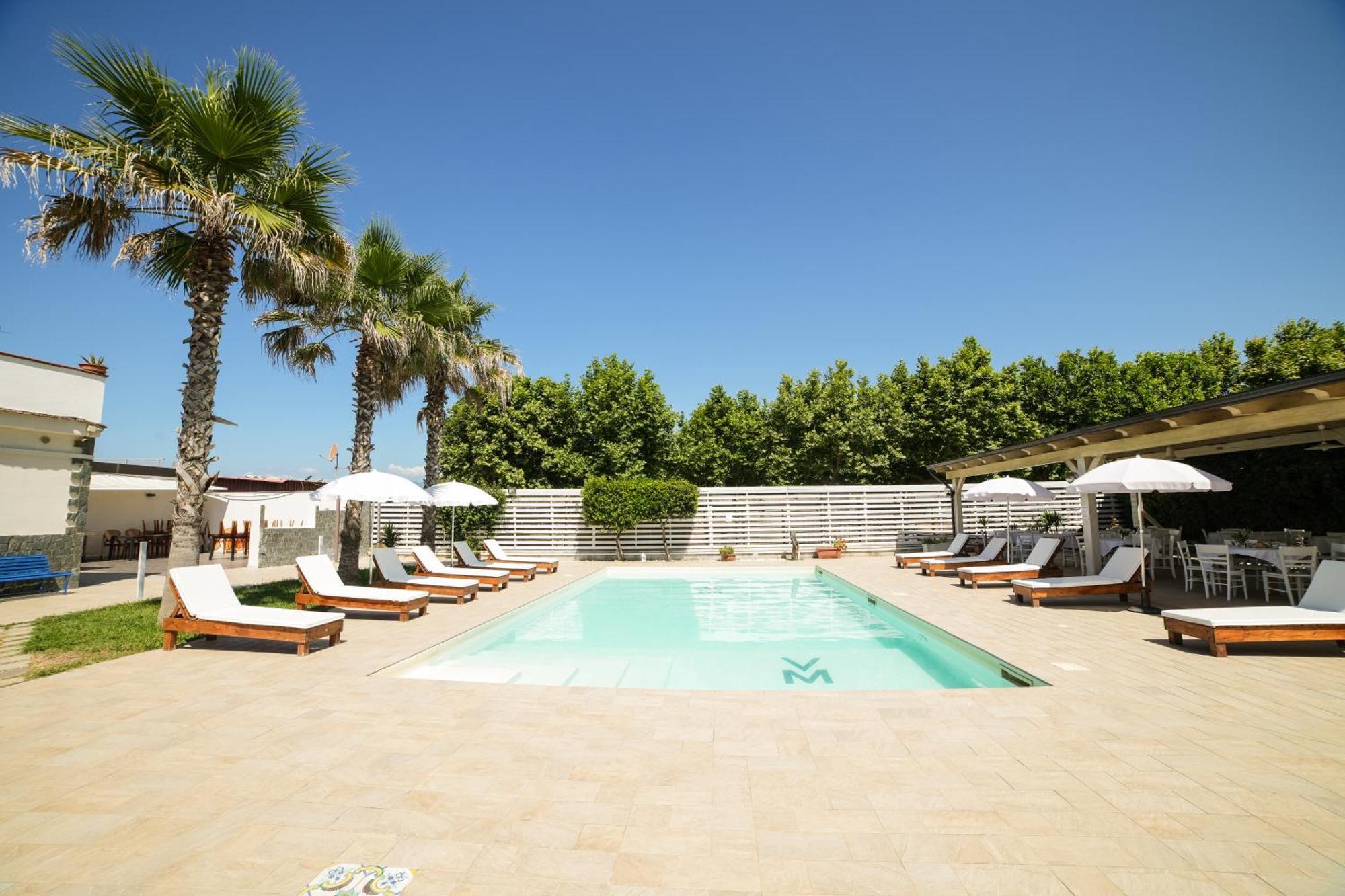 Villa Miramare Pontecagnano Exteriör bild