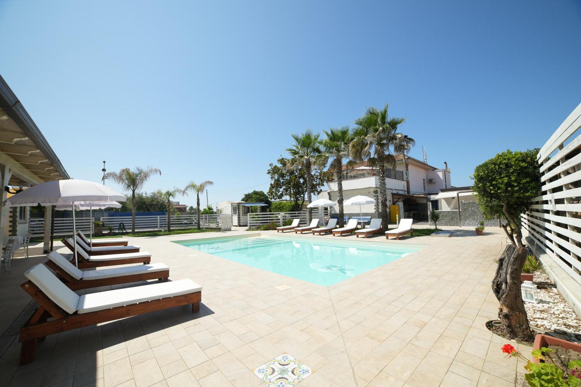 Villa Miramare Pontecagnano Exteriör bild